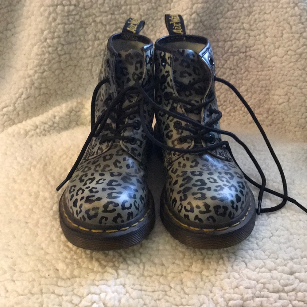 Doc martens cheetah print